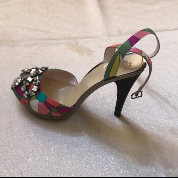 Emilio Pucci Multicolored Pumps with Crystals - Picture 2 of 7